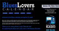 Desktop Screenshot of bluesloverscalendar.com